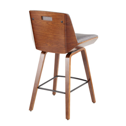 Corazza - Mid Century Modern Counter Stool - Ego Home Furniture