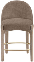 Load image into Gallery viewer, Torino - Counter Stool With Brushed Natural Base
