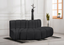 Load image into Gallery viewer, Arc - Faux Leather 3 Piece Modular Sofa
