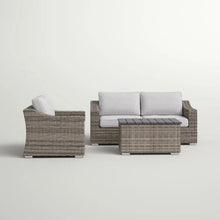 Load image into Gallery viewer, Stylish Sofa Seating Group With Cushions Perfect For Outdoor Gatherings
