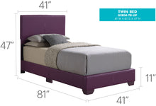 Load image into Gallery viewer, Elegant Platform Bed For Relaxed Spaces
