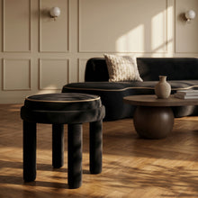 Load image into Gallery viewer, Velin - Velvet Ottoman / Stool
