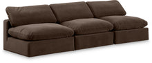 Load image into Gallery viewer, Comfy - Velvet Modular Armless Sofa 3 Seats
