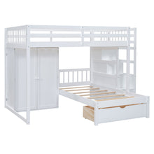 Load image into Gallery viewer, Bunk Bed With Wardrobe, Drawers
