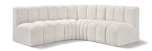 Load image into Gallery viewer, Arc - Boucle Fabric 4 Piece Corner Modular Sofa
