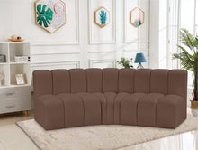 Load image into Gallery viewer, Arc - Faux Leather 3 Piece Modular Corner Sofa
