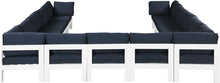 Load image into Gallery viewer, Nizuc - Outdoor Patio 13 Piece Modular Sectional With White Frame
