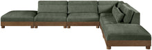 Load image into Gallery viewer, Turin - Chenille Fabric Upholstered Modular Sectional - Green
