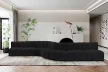 Load image into Gallery viewer, Arc - Boucle Fabric 8 Piece Curved Modular Sofa
