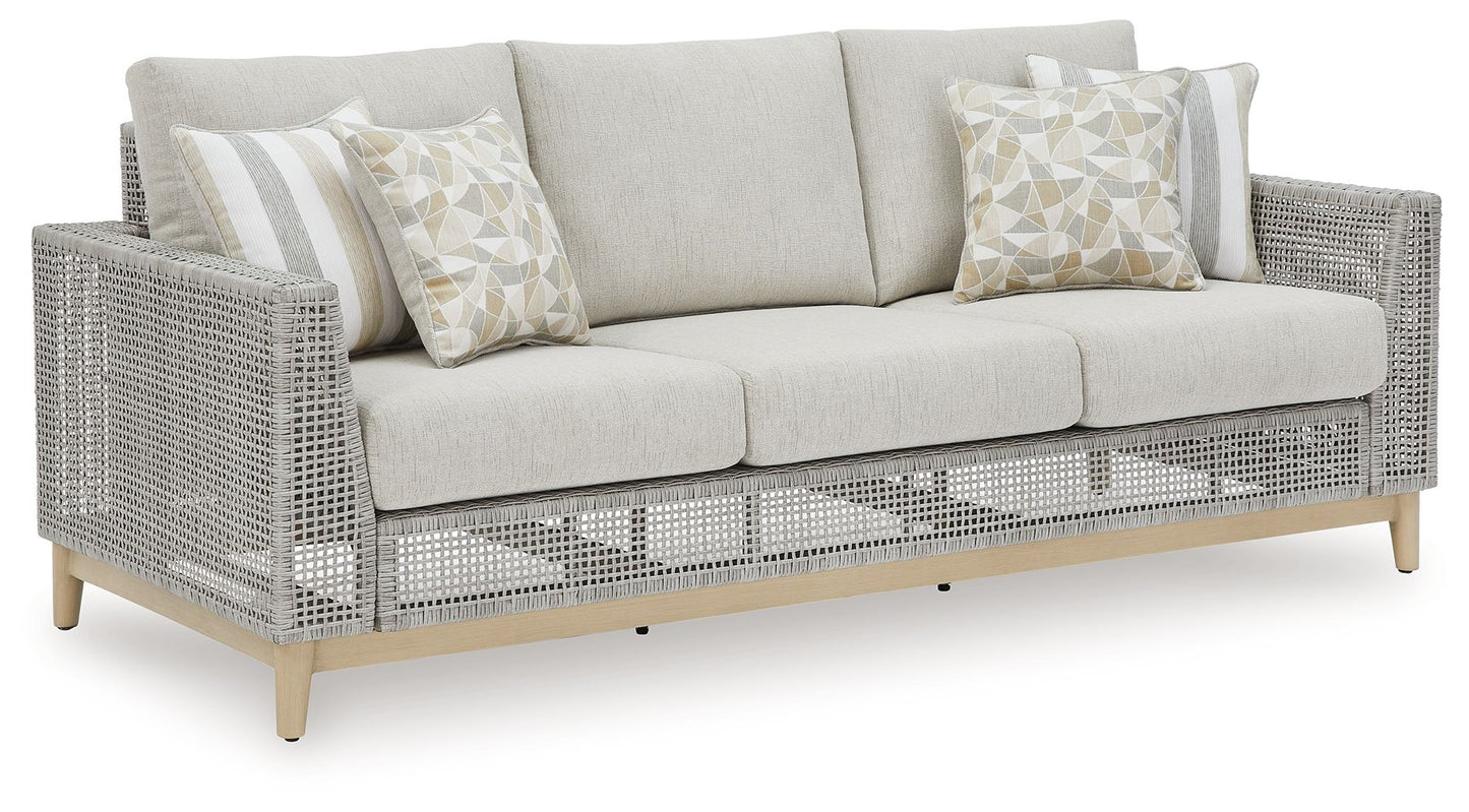 Seton Creek - 4 Pc. - Lounge Set - Gray
