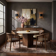 Load image into Gallery viewer, Sylvan - Vegan Leather Dining Chair (Set of 2) - Brown Frame
