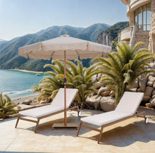 Load image into Gallery viewer, Amalfi - Patio Umbrella - Light Brown Pole
