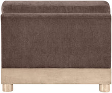 Load image into Gallery viewer, Turin - Chenille Fabric Upholstered Modular Armless Chair - Natural Base
