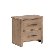 Load image into Gallery viewer, Anika - 2 Drawer Nightstand - Natural / Brown
