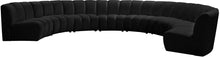 Load image into Gallery viewer, Infinity - 8 Piece Velvet Modular Sectional
