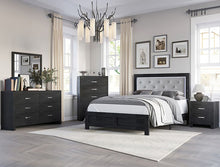 Load image into Gallery viewer, Crown Mark Furniture Jaylen Dresser Mirror in Black
