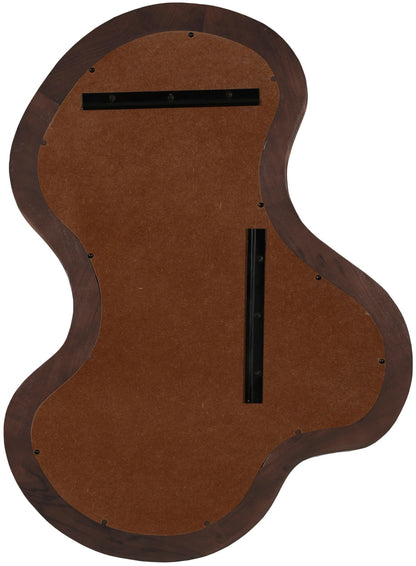 Oblique - Mirror - Wood