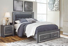Load image into Gallery viewer, Lodanna - Queen/King Platform Rails - Gray
