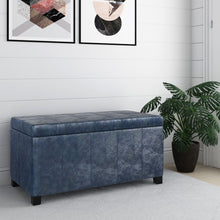 Load image into Gallery viewer, Dover - Upholstered Storage Ottoman Bench
