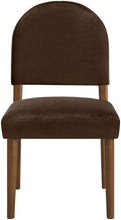 Load image into Gallery viewer, Varinelle - Velvet Dining Chair (Set of 2) - Walnut Frame
