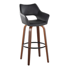 Load image into Gallery viewer, Mustang - Contemporary Fixed Height Barstool With Swivel &amp; Round Footrest (Set of 2)
