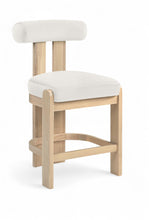 Load image into Gallery viewer, Arienzo - Velvet Performance Fabric Upholstered Counter Stool (Set of 2)
