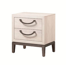Load image into Gallery viewer, Crown Mark Furniture Veda 2 Drawer Nightstand in Beige image

