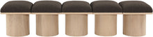 Load image into Gallery viewer, Pavilion - 5 Piece Modular Bench With Natural Base
