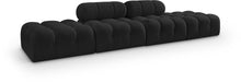 Load image into Gallery viewer, Ames - 4 Piece Boucle Upholstered Modular Sofa With 2 Backless Seats
