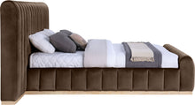 Load image into Gallery viewer, Amara - Velvet Upholstered Bed
