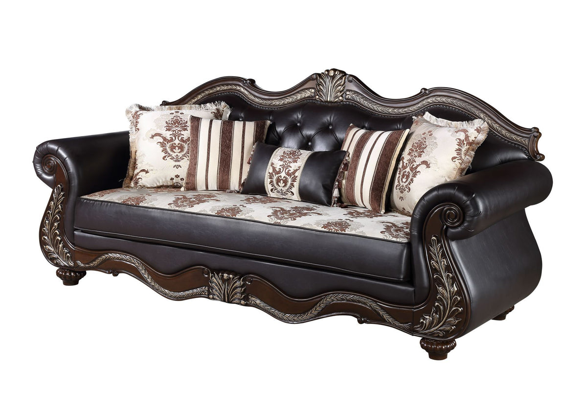 Maximus - Sofa Backrest - Dark Brown