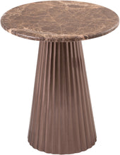 Load image into Gallery viewer, Cindra - Genuine Marble Top And Iron Base Table
