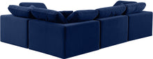 Load image into Gallery viewer, Comfy - 4 Piece Velvet Modular Sectional
