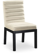 Load image into Gallery viewer, Evelyn - Dining Chair With Black Legs
