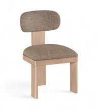 Load image into Gallery viewer, Timbra - Linen Textured Fabric Upholstered Dining Chair (Set of 2) - Natural Base
