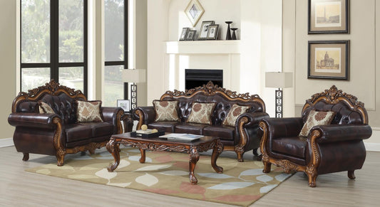 U204 - Traditional Chair - Brown