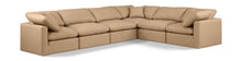 Load image into Gallery viewer, Indulge - Faux Leather 6 Piece Modular Corner Sectional - Tan
