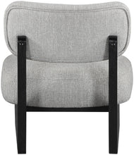 Load image into Gallery viewer, Vetra - Linen Textured Fabric Upholstered Accent Chair With Black Base
