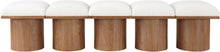 Load image into Gallery viewer, Pavilion - 5 Piece Modular Bench With Walnut Base
