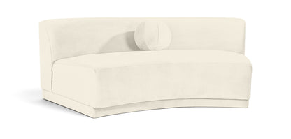 Avra - Velvet Performance Fabric Upholstered Armless Sofa