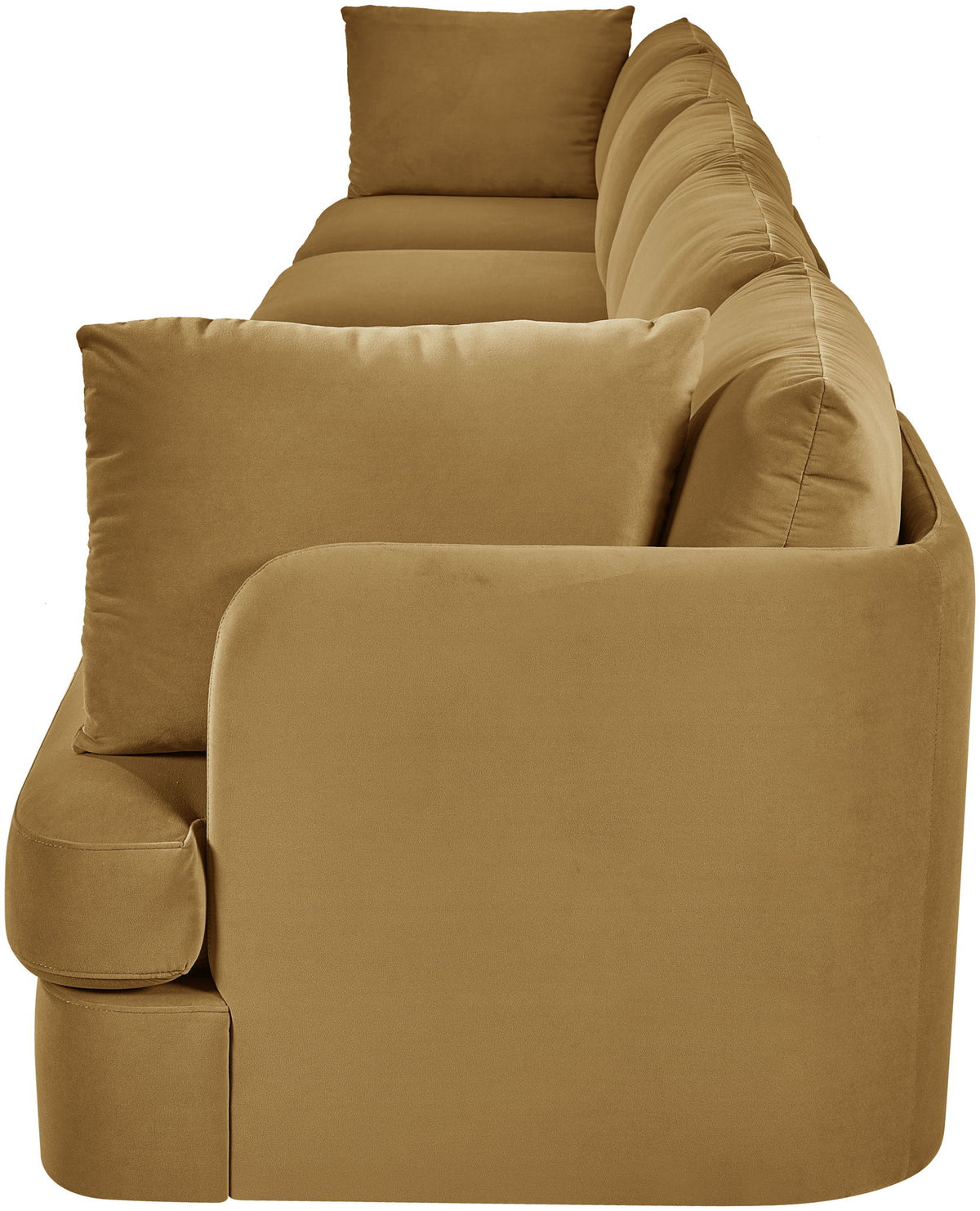 Hammond - Velvet Performance Fabric Upholstered 5 Piece Sofa
