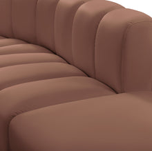 Load image into Gallery viewer, Arc - Faux Leather 6 Piece Modular Sofa
