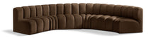 Load image into Gallery viewer, Arc - Velvet 6 Piece U-Shaped Modular Sofa
