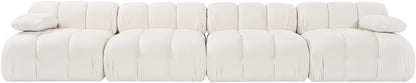 Orin - Velvet 4 Piece Modular Sofa