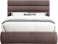 Load image into Gallery viewer, Adam - Linen Fabric Bed With 52" Headboard
