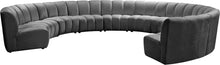 Load image into Gallery viewer, Infinity - 10 Piece Velvet Modular Sectional

