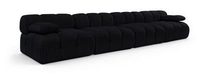 Orin - Velvet 4 Piece Modular Sofa