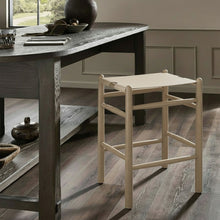 Load image into Gallery viewer, Santos - Backless Counter Stool With Stained Natural Base

