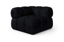 Load image into Gallery viewer, Orin - Velvet Performance Fabric Upholstered Modular Corner Chair
