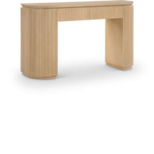 Load image into Gallery viewer, Astrid - Solid Wood And Oak Veneer Console Table
